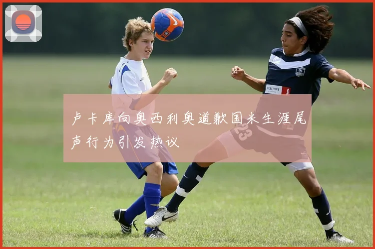 卢卡库向奥西利奥道歉国米生涯尾声行为引发热议